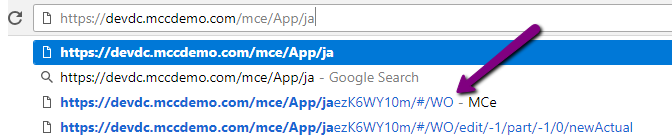 URL with 10 digit code